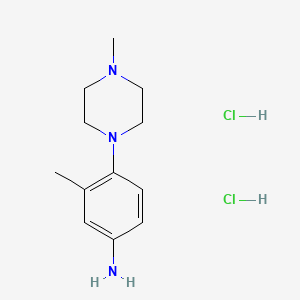 3-Methyl-4-(4-methylpiperazin-1-yl)aniline dihydrochloride