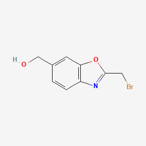 2-(Bromomethyl)benzo[d]oxazole-6-methanol