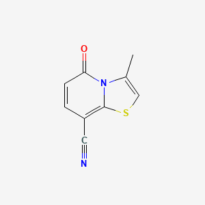 3-Methyl-5-oxo-thiazolo[3,2-a]pyridine-8-carbonitrile