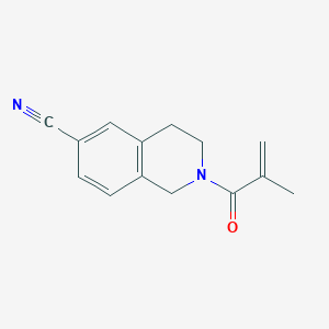 2-Methacryloyl-1,2,3,4-tetrahydroisoquinoline-6-carbonitrile