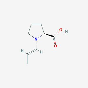 (S,E)-1-(Prop-1-en-1-yl)pyrrolidine-2-carboxylic acid