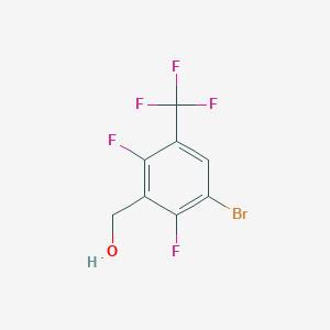 3-Bromo-2,6-difluoro-5-(trifluoromethyl)benzyl alcohol