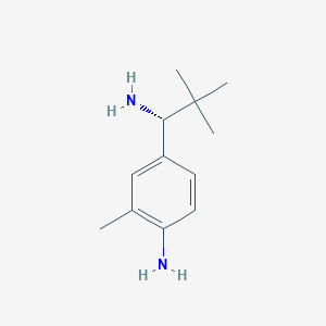 (R)-4-(1-amino-2,2-dimethylpropyl)-2-methylaniline