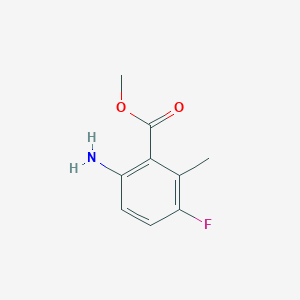 Methyl 6-amino-3-fluoro-2-methylbenzoate