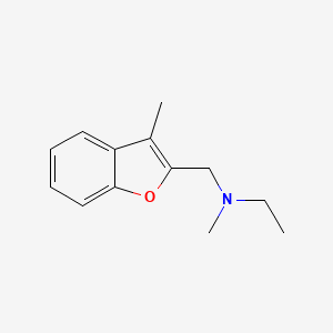 N-Methyl-N-((3-methylbenzofuran-2-yl)methyl)ethanamine