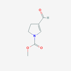 Methyl 4-formyl-2,3-dihydro-1H-pyrrole-1-carboxylate