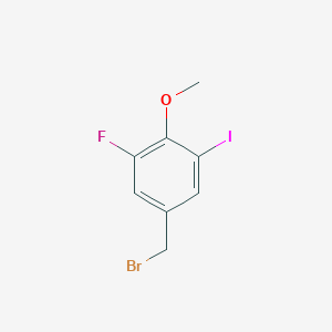 3-Fluoro-5-iodo-4-methoxybenzyl bromide