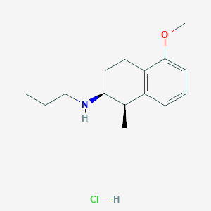 (1R,2S)-5-Methoxy-1-methyl-N-propyl-1,2,3,4-tetrahydronaphthalen-2-amine hydrochloride