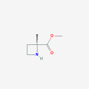 Methyl (2S)-2-methylazetidine-2-carboxylate