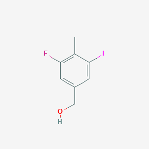 3-Fluoro-5-iodo-4-methylbenzyl alcohol