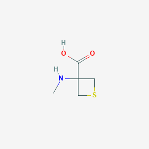 3-(Methylamino)thietane-3-carboxylic acid