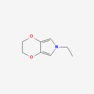 6-Ethyl-3,6-dihydro-2H-[1,4]dioxino[2,3-c]pyrrole