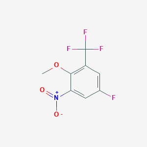 5-Fluoro-2-methoxy-1-nitro-3-(trifluoromethyl)benzene