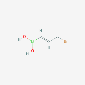 [(1E)-3-Bromoprop-1-en-1-yl]boronic acid