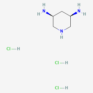 (3S,5R)-piperidine-3,5-diamine trihydrochloride