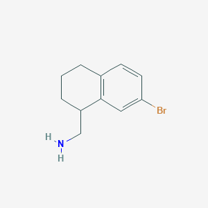 (7-Bromo-1,2,3,4-tetrahydronaphthalen-1-yl)methanamine