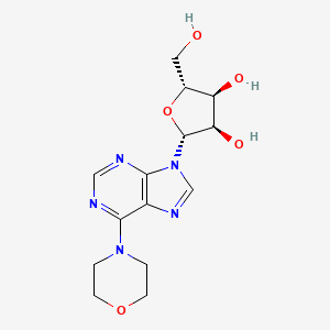 6-(4-Morpholino)-9-(b-D-ribofuranosyl)-9H-purine