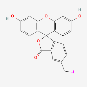 3',6'-Dihydroxy-5-(iodomethyl)-3H-spiro[isobenzofuran-1,9'-xanthen]-3-one