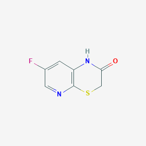 7-Fluoro-1H-pyrido[2,3-b][1,4]thiazin-2(3H)-one