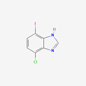 7-Chloro-4-iodo-1H-benzimidazole