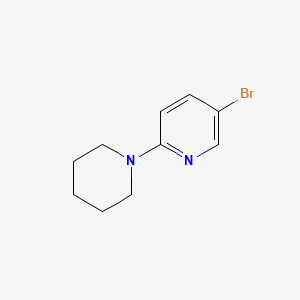 molecular formula C10H13BrN2 B1286011 5-Bromo-2-(piperidin-1-yl)pyridine CAS No. 24255-95-6
