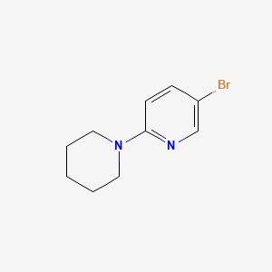 molecular formula C10H13BrN2 B1286011 5-溴-2-(哌啶-1-基)吡啶 CAS No. 24255-95-6