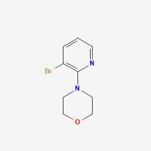 molecular formula C9H11BrN2O B1286016 4-(3-溴吡啶-2-基)吗啉 CAS No. 54231-38-8