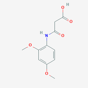 3-[(2,4-Dimethoxyphenyl)amino]-3-oxopropanoic acid