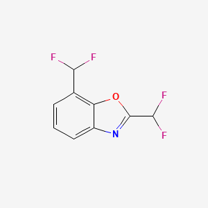 2,7-Bis(difluoromethyl)benzo[d]oxazole