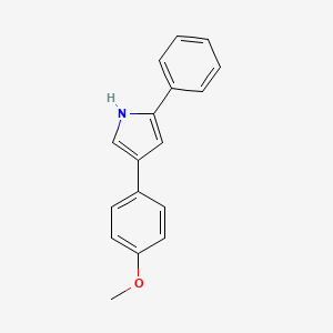 4-(4-methoxyphenyl)-2-phenyl-1H-pyrrole