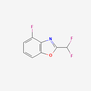 2-(Difluoromethyl)-4-fluorobenzo[d]oxazole