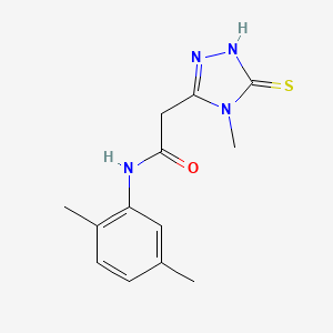 N-(2,5-Dimethyl-phenyl)-2-(5-mercapto-4-methyl-4H-[1,2,4]triazol-3-yl)-acetamide