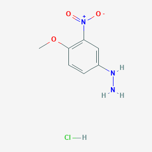 (4-Methoxy-3-nitrophenyl)hydrazine hydrochloride