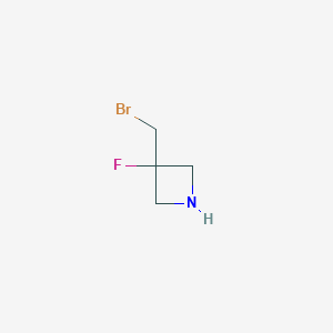 3-(Bromomethyl)-3-fluoro-azetidine