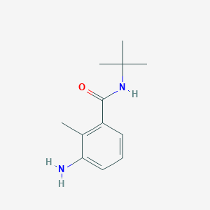 3-Amino-N-(tert-butyl)-2-methylbenzamide