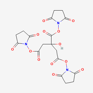 Tris(2,5-dioxopyrrolidin-1-yl) 2-hydroxypropane-1,2,3-tricarboxylate