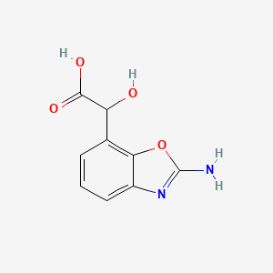 2-(2-Aminobenzo[d]oxazol-7-yl)-2-hydroxyacetic acid