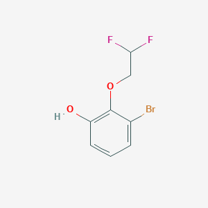 3-Bromo-2-(2,2-difluoroethoxy)phenol