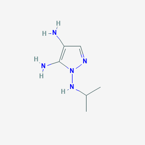 N1-Isopropyl-1H-pyrazole-1,4,5-triamine