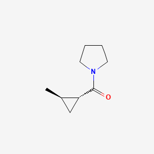 ((1R,2R)-2-Methylcyclopropyl)(pyrrolidin-1-yl)methanone