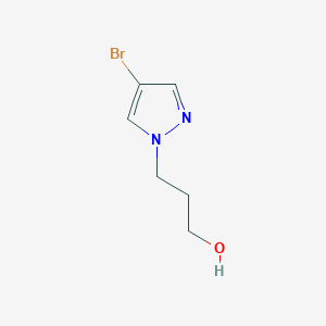 molecular formula C6H9BrN2O B1286117 3-(4-bromo-1H-pyrazol-1-yl)propan-1-ol CAS No. 925180-06-9