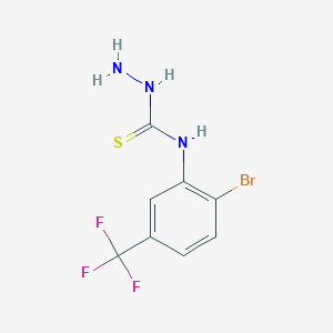 4-(2-Bromo-5-trifluoromethylphenyl)-thiosemicarbazide