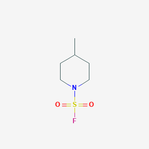 molecular formula C6H12FNO2S B12861218 4-Methylpiperidine-1-sulfonyl fluoride 