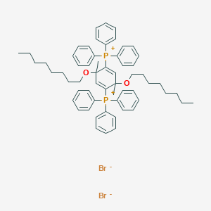 1,4-Bis(octyloxy)-2,5-xylenebis(triphenylphosphonium bromide)