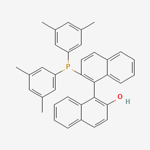 (1R)-2'-[Dis(3,5-dimethylphenyl)phosphino]-[1,1'-binaphthalen]-2-ol