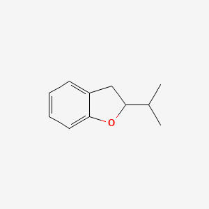 molecular formula C11H14O B12861312 2-Isopropyl-2,3-dihydrobenzofuran 