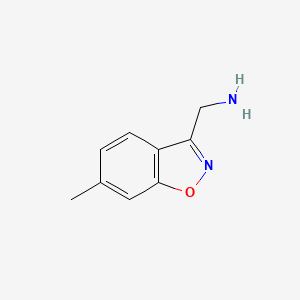 (6-Methylbenzo[d]isoxazol-3-yl)methanamine