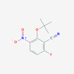 2-(Tert-butoxy)-6-fluoro-3-nitrobenzonitrile