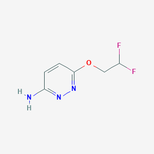 6-(2,2-Difluoroethoxy)pyridazin-3-amine