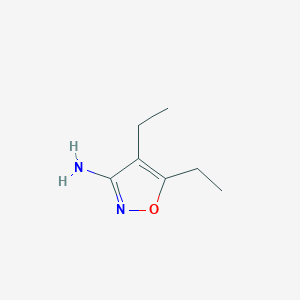 4,5-Diethylisoxazol-3-amine